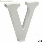 Տառ Pincello V սպիտակ 2 x 11 սմ 2 x 16 x 14,5 սմ (24 հատ)