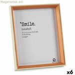 Լուսանկարի շրջանակ՝ նվերների դեկոր՝ սպիտակ, շագանակագույն, բյուրեղապակյա, MDF, փայտից (6 հատ)