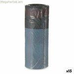 Աղբի տոպրակներ՝ մոխրագույն պոլիէթիլենային, 30 լ, ինքնափակվող, կիտրոնային, 15 միավոր