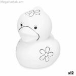 Գունավորեք ձեր սեփական դրամարկղը՝ Pincello կերամիկական բադ, 9,2 x 12 x 10,2 սմ, 9 x 12 x 10,2 սմ, 9 x 12 x 9,2 սմ, 11 x 12 x 9,5 սմ (12 հատ)