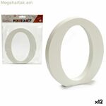 Տառ Pincello O սպիտակ փայտ 1,8 x 21 x 17 սմ (12 հատ)