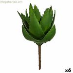 Դեկորատիվ բույս Ibergarden պլաստիկ ալոե վերա 13 x 24,5 x 14 սմ (6 հատ)