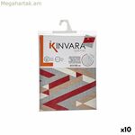 Բծերից պաշտպանող սփռոց Kinvara մոխրագույն մարուն բարակ կտավ՝ բծերից պաշտպանող շերտերով 140 x 180 սմ (10 հատ)