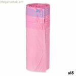 Աղբի տոպրակներ վարդագույն պոլիէթիլենից 30 լ, օծանելիքով, ինքնափակվող 15 միավոր