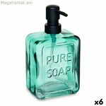 Օճառի դիսպենսեր Berilo մաքուր օճառ կանաչ բյուրեղյա 570 մլ 10 x 18 x 6 սմ (6 հատ)