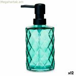 Օճառի դիսպենսեր Berilo կանաչ բյուրեղյա պլաստիկ ադամանդ 360 մլ 410 մլ 9 x 18 x 7 սմ (12 հատ)