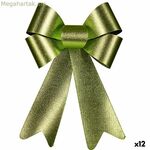 Lasso Krist+ կանաչ 16 x 24 x 4 սմ Սուրբ Ծննդյան խաղալիք (12 հատ)