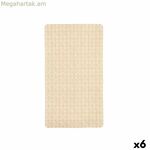Սահքի դեմ պաշտպանող ցնցուղի գորգ Berilo Beige PVC 67,7 x 38,5 x 0,7 սմ շրջանակներ (6 հատ)