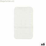 Սահքի դեմ պաշտպանող ցնցուղի գորգ Berilo սպիտակ PVC 69,3 x 40 x 1 սմ (6 հատ)