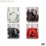 Դեկորատիվ քարեր՝ նվերների համար, սպիտակ, շագանակագույն, սև, կարմիր, 280 գ (12 հատ)