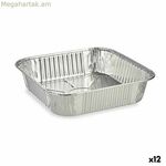 Սննդի սկուտեղների հավաքածու Kinvara միանգամյա օգտագործման քառակուսի 12 հատ