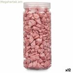 Դեկորատիվ քարեր՝ նվերների համար, կարմիր, 10 - 20 մմ, 700 գ, 6,2 x 15,3 x 6,2 սմ, 6,5 x 15,8 x 6,5 սմ (12 հատ)