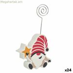 Սուրբ Ծննդյան խաղալիք Krist+ Կապույտ Սպիտակ Կարմիր Մոխրագույն Բազմագույն Ոսկեգույն Գնոմ Սուրբ Ծննդյան աստղ 8,5 x 15,5 x 2 սմ 8,5 x 15 x 2 սմ (24 հատ)