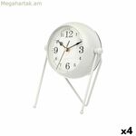 Սեղանի ժամացույց՝ նվերների դեկորով, սպիտակ (4 հատ)
