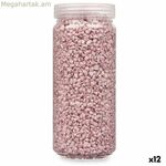 Դեկորատիվ քարեր՝ վարդագույն նվերների համար, 2 - 5 մմ, 700 գ, 6,5 x 15,5 x 6,5 սմ, 6,2 x 15,3 x 6,2 սմ (12 հատ)