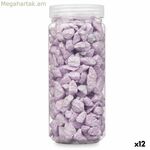 Դեկորատիվ քարեր՝ նվերների դեկոր՝ յասամանագույն 10 - 20 մմ 700 գ 6,2 x 15,3 x 6,2 սմ 6,5 x 15,8 x 6,5 սմ (12 հատ)