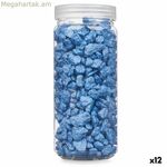 Դեկորատիվ քարեր՝ նվերների համար, կապույտ 10 - 20 մմ, 700 գ, 6,2 x 15,3 x 6,2 սմ, 6,5 x 15,8 x 6,5 սմ (12 հատ)