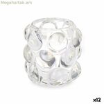 Մոմակալի նվերային դեկոր՝ թափանցիկ բյուրեղյա 8,4 x 9 x 8,4 սմ միկրոգնդիկներով (12 հատ)