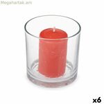 Հոտավետ մոմ Acorde կարմիր մրգերի բաժակով (6 հատ)