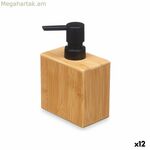 Օճառի դիսպենսեր Berilo սև բամբուկե պլաստիկ 9,7 x 15 x 5,8 սմ (12 հատ)