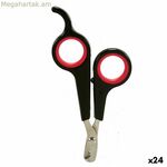 Եղունգների մկրատ Mascow սև-կարմիր 6 x 0,5 x 11,5 սմ կենդանիների համար (24 հատ)