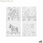 Կտավ Pincello փայտե կտոր 12 հատ