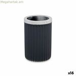 Ապակի Berilo Anthracite պլաստիկ 7,5 x 11,5 x 7,5 սմ (16 հատ)