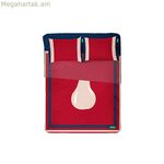 Անկողնային պարագաների հավաքածու Benetton Red Standard Pear 4 հատ