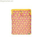 Անկողնային պարագաների հավաքածու Benetton դեղին վարդագույն ստանդարտ խնձոր 4 հատ