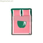 Անկողնային պարագաների հավաքածու Benetton Green Pink Apple 4 հատ