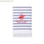 Լոգանքի սրբիչ Beverly Hills Polo Club կապույտ սպիտակ 100% բամբակ 80 x 165 սմ