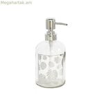 Օճառի դիսպենսեր Gerimport թափանցիկ արծաթագույն 430 մլ