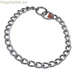 Շան վզնոց Hs Sprenger Links արծաթագույն 4 մմ ոլորված 65 սմ