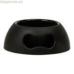 Շան կերակրիչ United Pets 1,1 լ սև պոլիպրոպիլենային 24.5 սմ