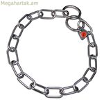 Շան վզնոց Hs Sprenger Silver 3 մմ օղակներով կիսաերկար (55 սմ)