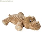 Փափուկ խաղալիք շների համար՝ Hunter Huggly Amazonas, շագանակագույն բամբակյա գետաձի