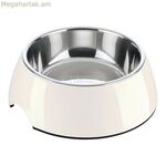 Շան կերակրիչ Hunter Melamin չժանգոտվող պողպատից, սպիտակ 350 մլ (18,5 x 18,5 x 9,5 սմ)