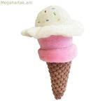 Փափուկ խաղալիք շների համար՝ Gloria Gloicecream, բազմագույն, պոլիեսթեր, պոլիպրոպիլենային, պաղպաղակ, չափսերը՝ 9 x 9 x 17 սմ