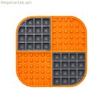 Շան կերակրիչ Lickimat Dog Slomo նարնջագույն պոլիպրոպիլենային TPR