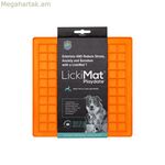 Շան կերակրիչ Lickimat TPR նարնջագույն