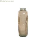 Ծաղկաման Home ESPRIT շագանակագույն Վերամշակված ապակի 30 x 30 x 72 սմ