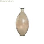 Ծաղկաման Home ESPRIT շագանակագույն Վերամշակված ապակի 30 x 30 x 59 սմ