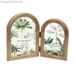 Լուսանկարի շրջանակ Home ESPRIT Բնական բյուրեղյա մանգոյի փայտ Արևադարձային (2 հատ)