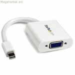 Mini DisplayPort-ից VGA ադապտեր Startech MDP2VGAW սպիտակ, սև, 0.12 մ