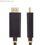 VGA մալուխ Startech 10F-DP-HDMI-4K60-HDR սև 3 մ