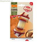 Շան ծամելու խաղալիք՝ նիլաբոն, հում կաշվից, հանգույց, չափս՝ M, նեյլոն, հորթի միս