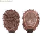 Լոգանքի ձեռնոց «Շունը խելացի է դարձել» շագանակագույն (25 x 18 սմ)