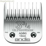 Սափրվելու համար նախատեսված սափրվելու շեղբեր Andis 3 3/4 պողպատե քրոմապատ