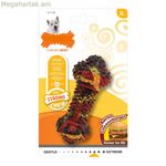 Շան ծամելու խաղալիք Նիլաբոնե, Strong Chew, Բեկոն, Չիզբուրգեր, Ռետինե, Չափս S