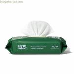 Թաց անձեռոցիկներ կենդանիների համար Earth Rated Lavendar Shea կարագով 100 միավոր